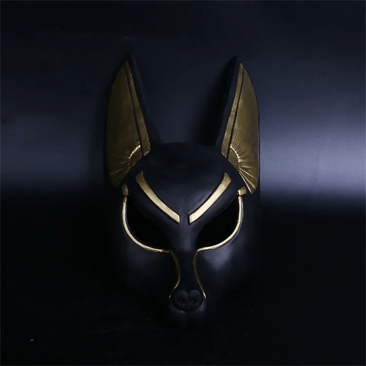 Egyptian Anubis Face Mask PVC Wolf Head Helmet... From Superhotclothes ...