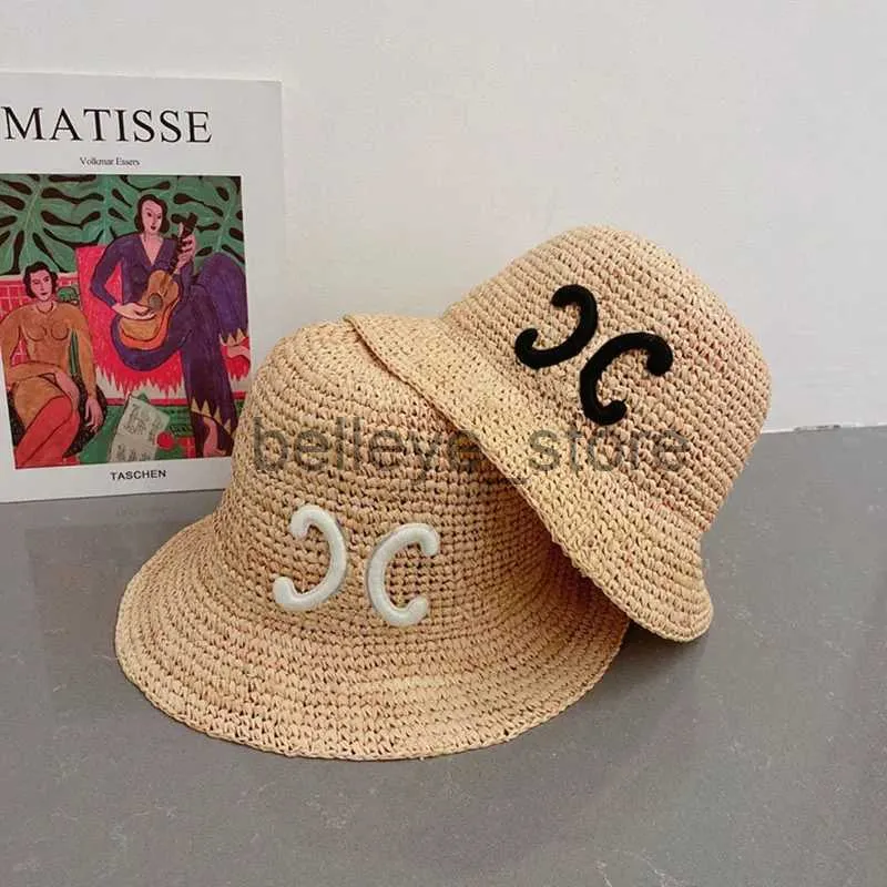 Designer Straw Rattan Bucket Hat For Women And Men Stingy Brim, Wide  Brimming, Hand Woven, Luxurious, Perfect For Summer Beach Wear J0819 From  Belleye_store, $11.39
