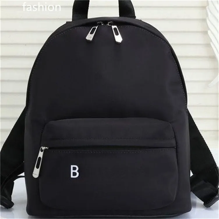 Boys and girls style backpack lightweight simple travel bag with printed letter small schoolbag A09