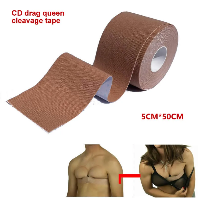 Instant Cleavage Adhesive Tape For Skin For Transgender And Drag Queens