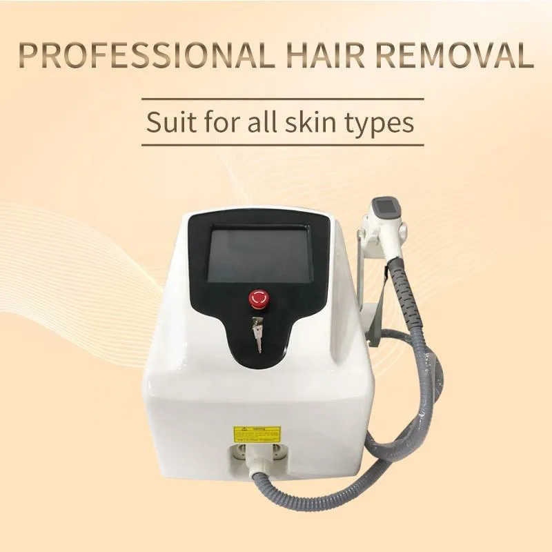 Profesjonalne diodowe włosy laserowe Usuń IPL Lazer Włosy Usuń sprzęt Ice Point Szybki bolesny stał
