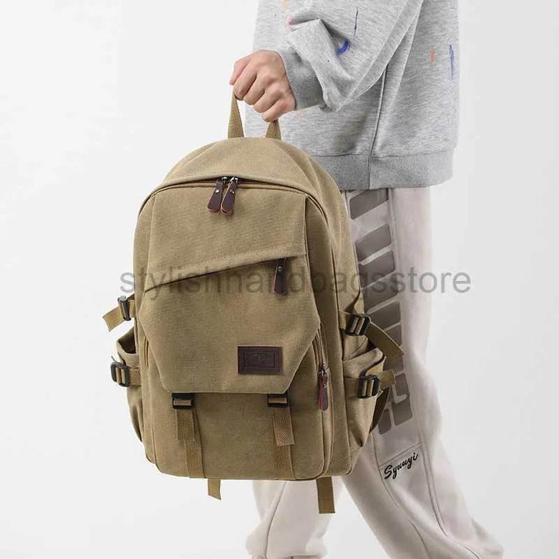 designer bag Backpack Style 2023 New Men's Climbing Travel Large Capacity Handbag Leisure Student Bag Fashion Zipper Travelbackpackstylishhandbagsstore