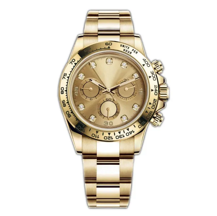 Mens Classic Designer Watches 41mm Watch 2813 Automatisk Datejust Movement Automatic Gold Luxury Watchs Rostfri 904l Steel Strip Mode Watches Montre de Luxe