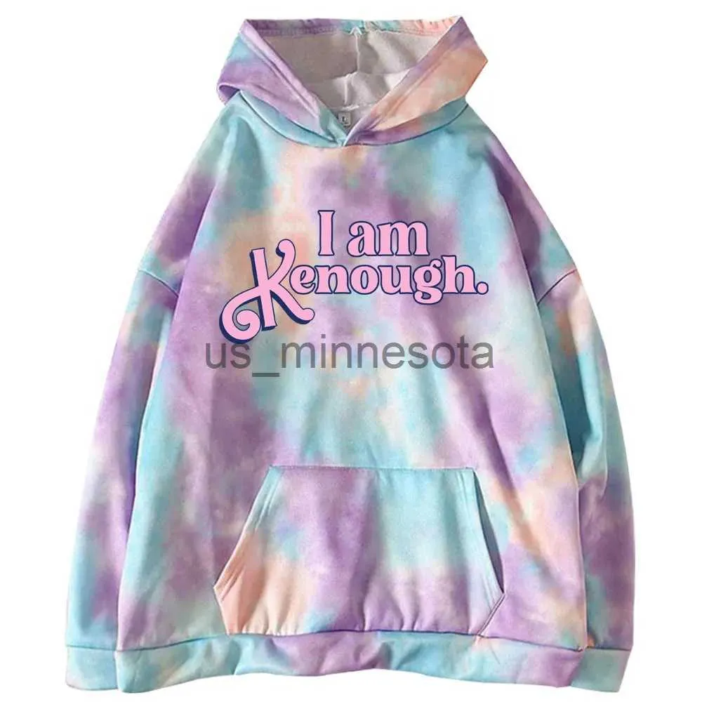 I Kenough Merch Tie Tie Dye Hoodie Fashion 1 508 DHgate