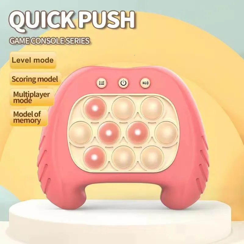 Juguete De Descompresión Pop Quick Push Bubble Competitivo Consola