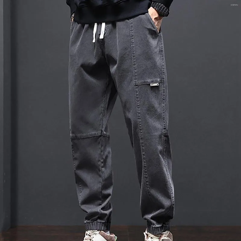 Męskie spodnie Śliczne domowe ładunek bawełniany casual spodni lekki jogger jogger na świeżym powietrzu spodnie dresowe spodnie spodnie dresowe
