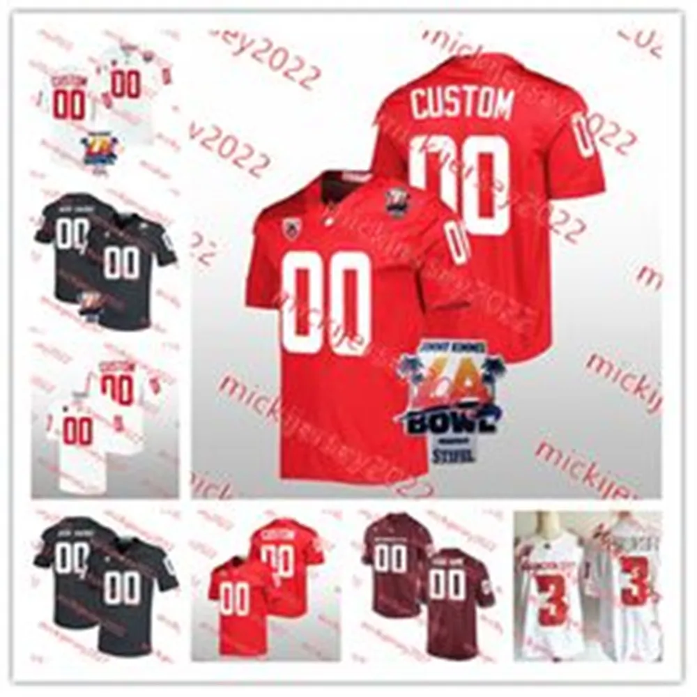 Ethan O'Connor Washington State Cougars Jersey Football Noah Dunham ESA Pole Dt Sheffield Adrian Wilson Warren Smith WSU Maglie da uomo cucite personalizzate