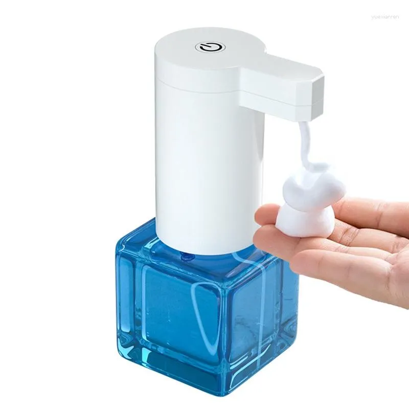 Dispensatore di sapone liquido Induzione a infrarossi Contenitore touchless Contenitore silenzioso USB Carica adatta per la casa per la cucina e il bagno