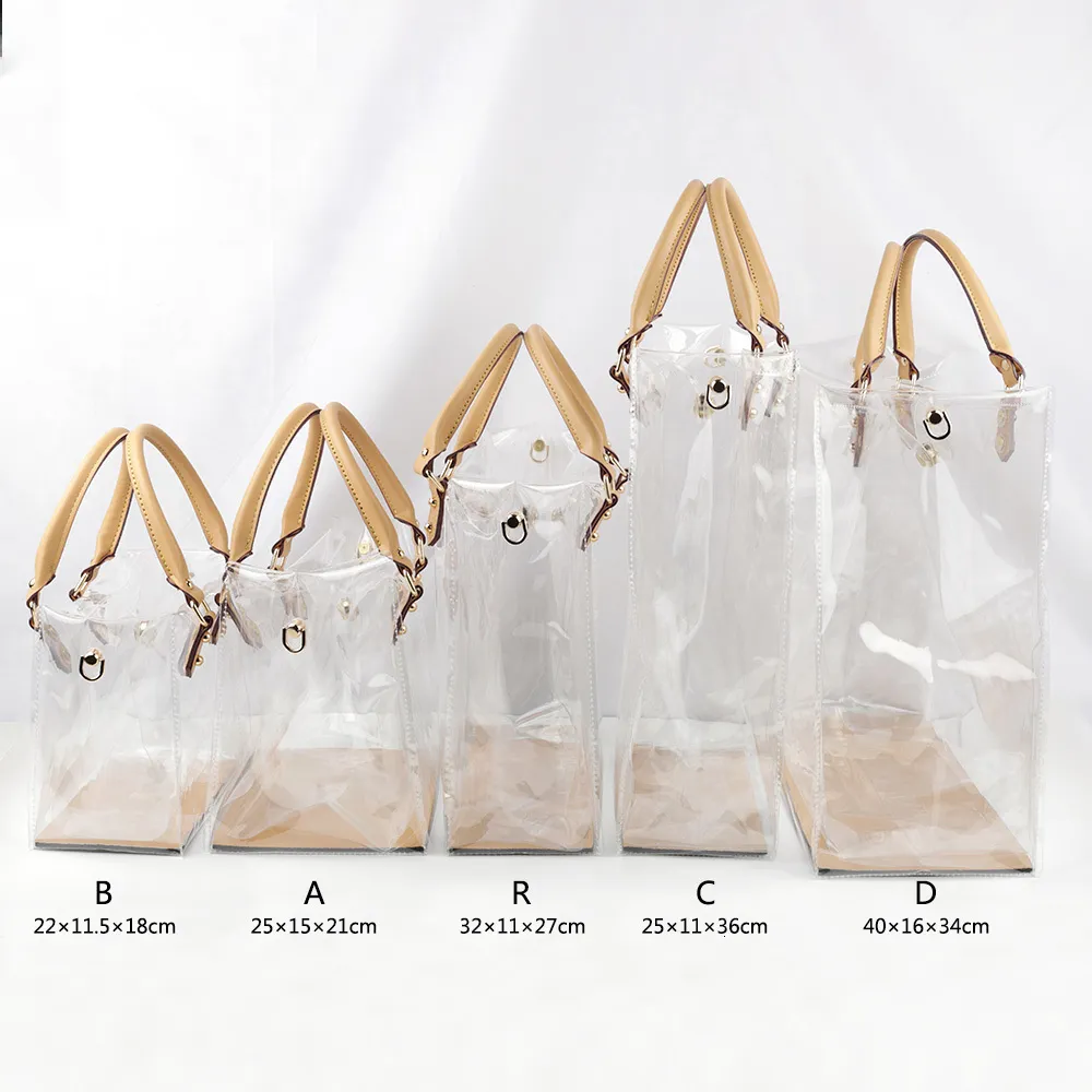 Sac Pièces Accessoires 1set Portable Fourre-Tout Sac En Papier À La Main PVC Sac Accessoires Pour DIY Femmes Sacs À Main Sacs À Bandoulière Design De Luxe 230818