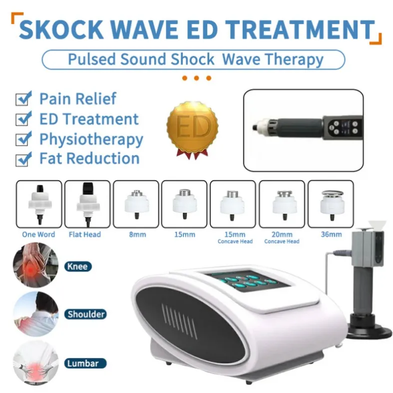 2023 Aparelhos de cuidados pessoais Slimming Machine Extracorpóree Shockwave Therapy Equipments Medical Equipment Wave287