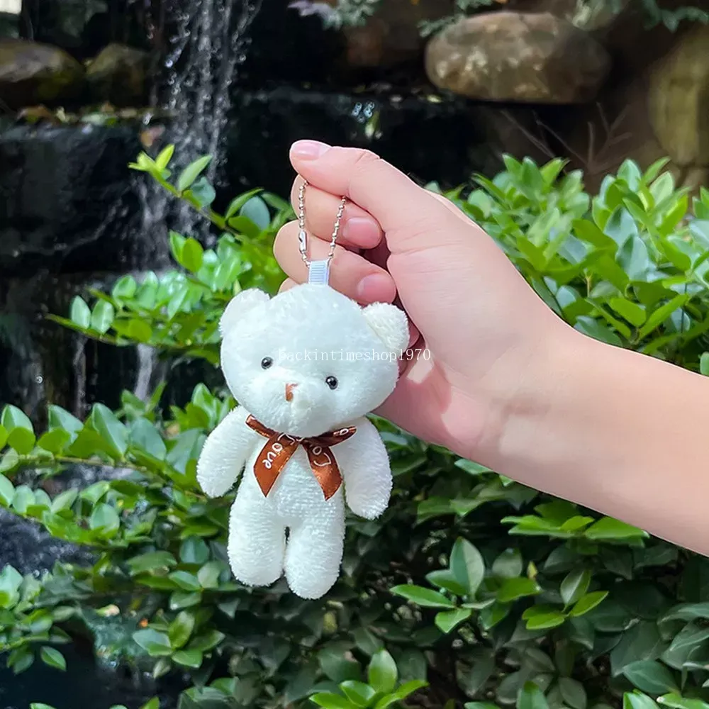 12 cm adorável ursinho de pelúcia macia macia de urso de urso