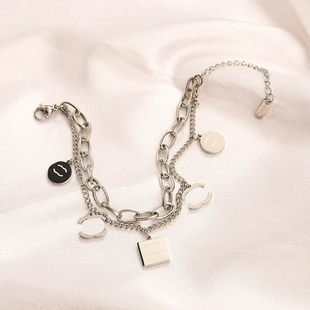 Горячий дизайнер серебряной золотой цепей браслет женские браслеты Любовь ювелирные украшения