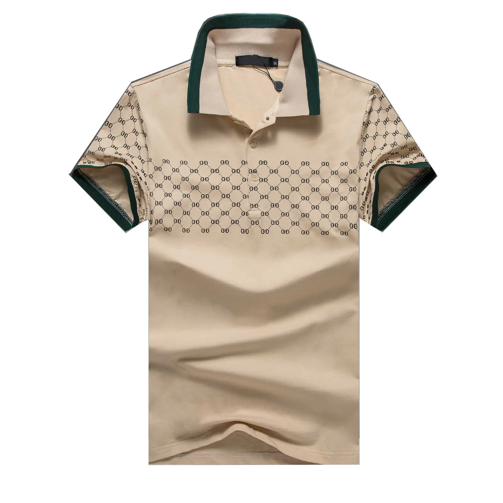 2023 primavera de lujo Italia hombres camiseta diseñador Polos High Street bordado pequeño caballo impresión ropa hombre marca Polo camisa