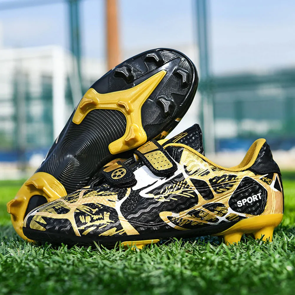 Athletic Outdoor Kids Soccer Cleats Turf Training Pro Society Football Boot Teen Girl Souple Shoes Children Sneakers for Football 230818