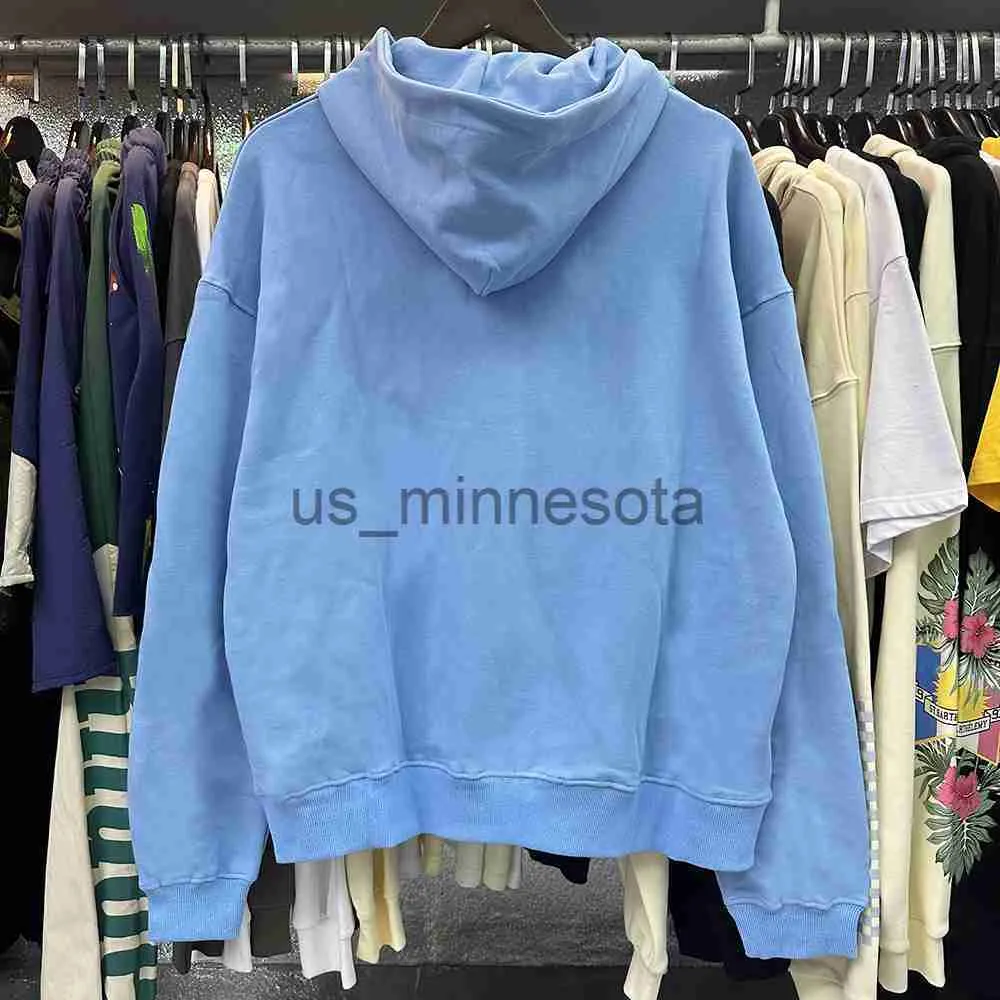 Erkek Hoodies Sweatshirt COOOCOLL666 Sıcak Matkap Köpük Baskı 100 Pamuklu Günlük Büyük Boy Yeni Moda Sweatshirt Hoodies Erkekler Marka 11 Pullover Hiphop J230818