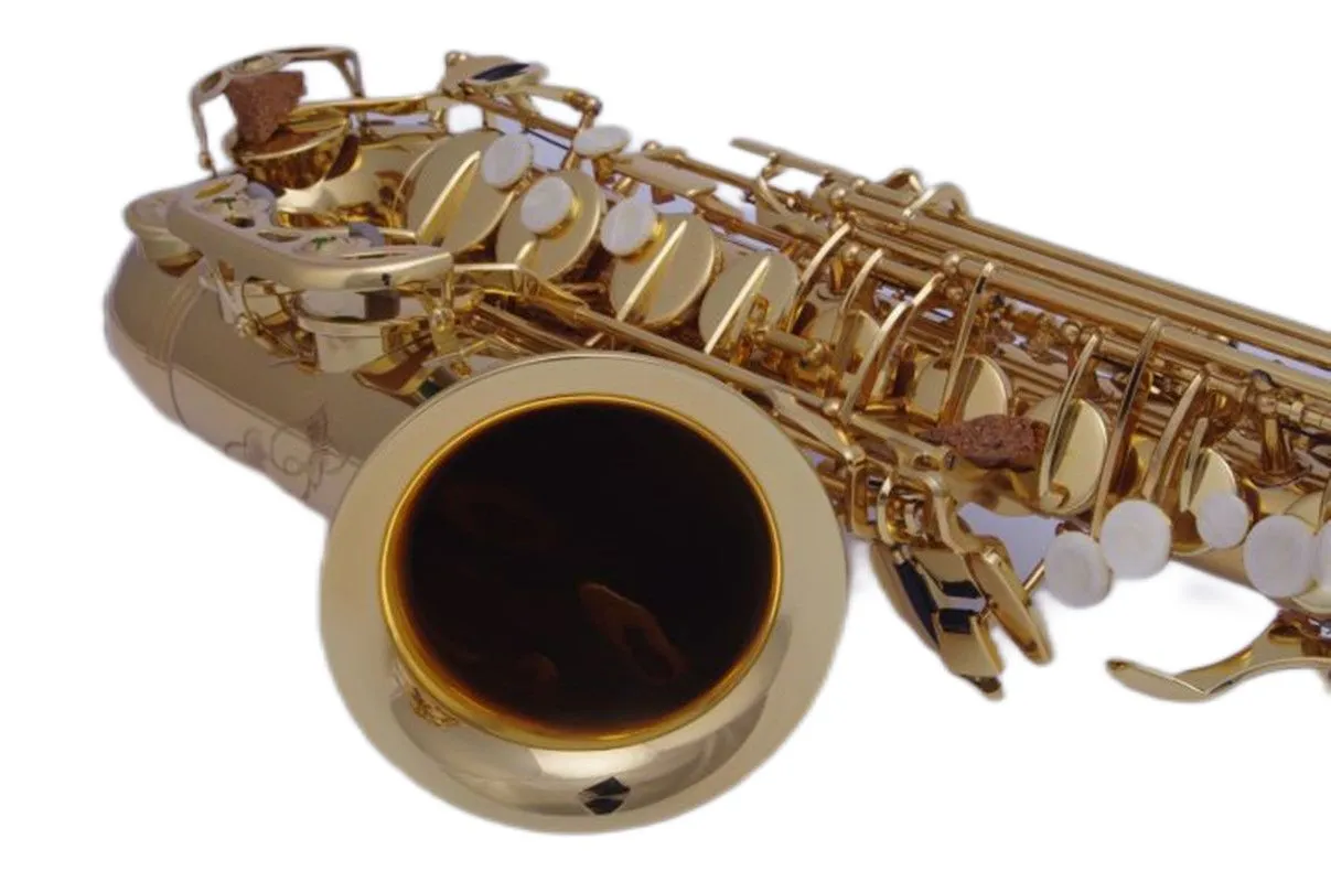 Германия jk keilwerth ST110 Brass Tube Gold Lacquer Alto eb saxophone gearl декоративные кнопки профессиональные инструменты саксофоне