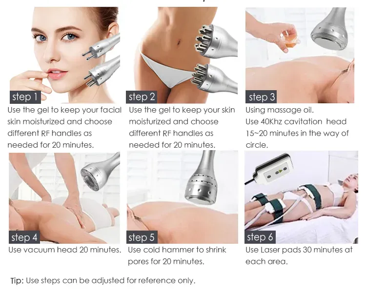 Japan best portable home use liposuction ultrasonic cavitation machine