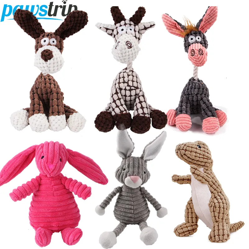 Brinquedos de cachorro Chews Cordamento de pelúcia para cães médios pequenos Animal pico de brinquedo de brinquedo resistente a mordida de dentes molares de limpeza 230818