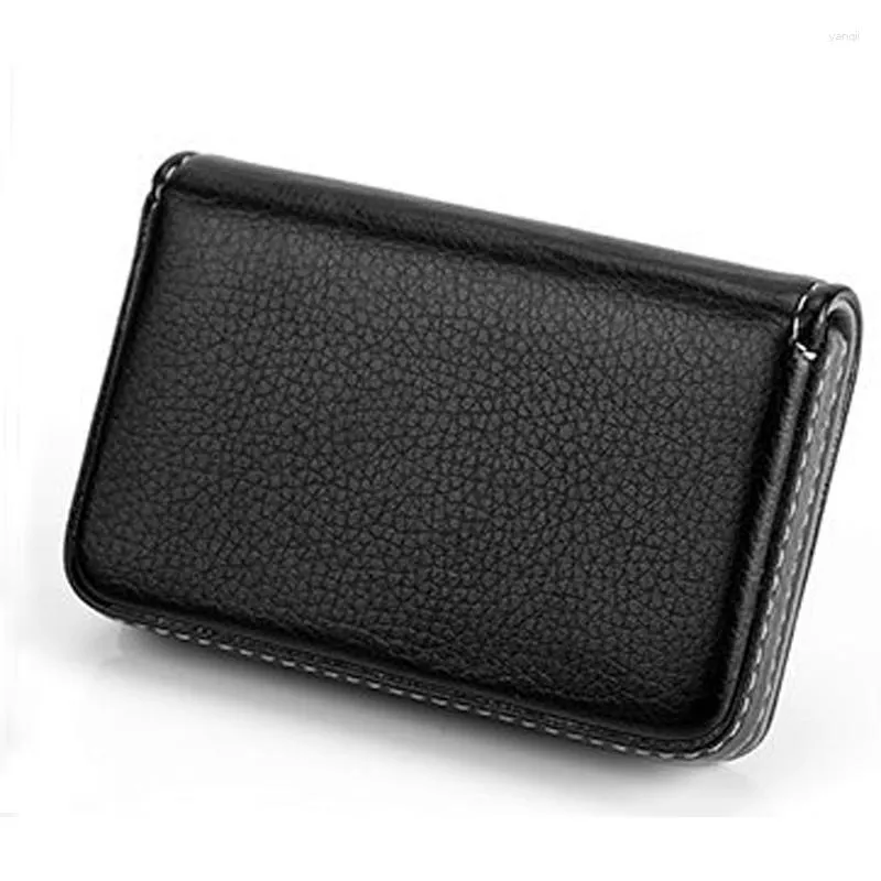 Porte-cartes hommes PU porte-monnaie en cuir portefeuille mâle minimaliste entreprise ID étui boîte mode Mini porte-carte sac à main