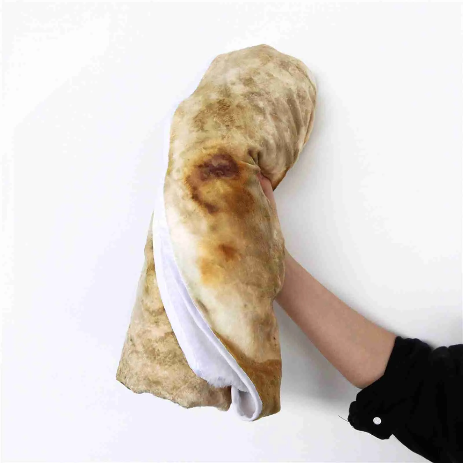 Cobertores divertidos alimentos divertidos Tortilha cobertor macio de flanela quente cobertores Casamento Shawl Novelty Gift for Adult Child R230819