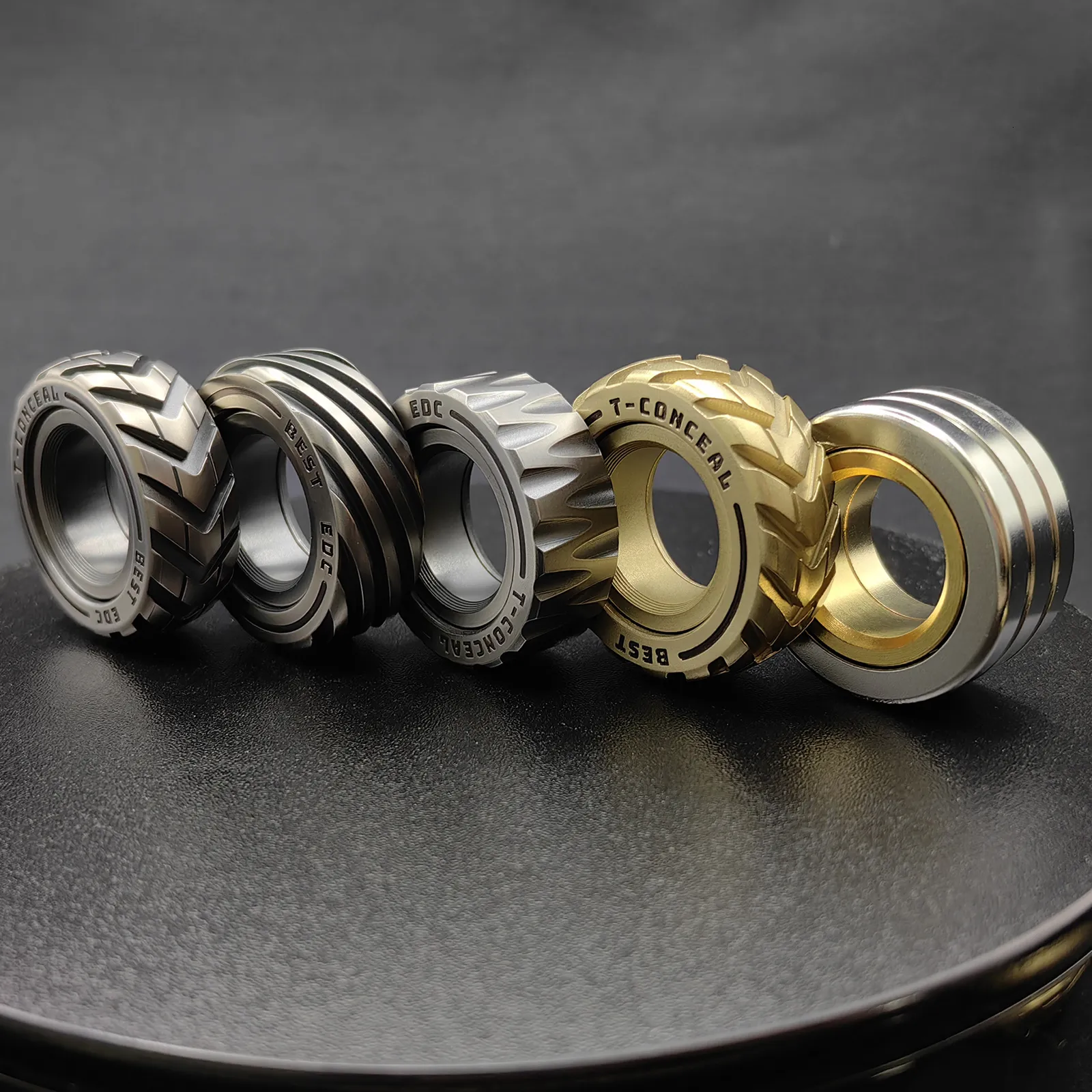 Mapa Brand Metal Spinning Top Toy Fidget Slider Magnetic Metal