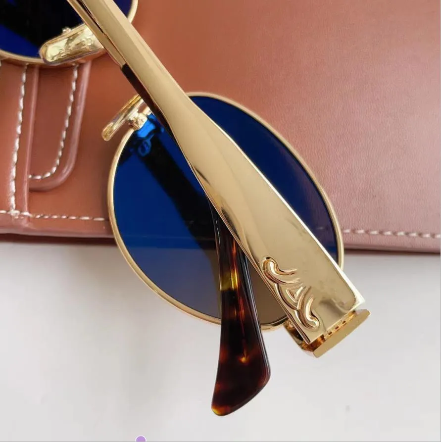 A112 Женские солнцезащитные очки в металлической оправе с Триумфальной аркой, минималистичный овальный дизайн, модные солнцезащитные очки в классическом стиле с коробкой