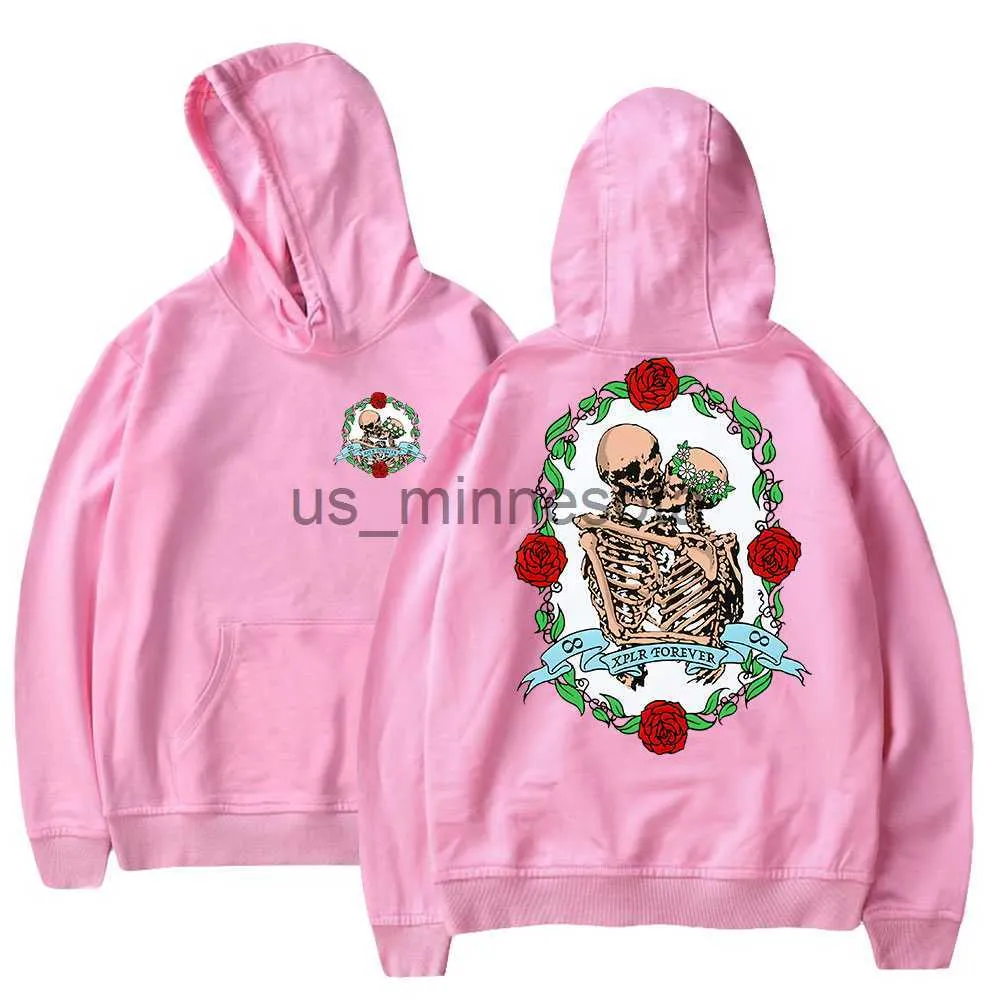 Мужские толстовки толстовок XPLR Forever Hoodie Sam и Colby Merch Coolies для менеджных толстовков с модным стилем с длинным рукавом J230818