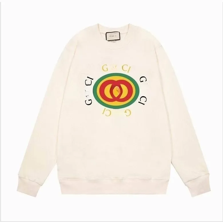 2023 Nieuwe SWEATSHIRT Designer Sweatshirts voor heren Dames Hoge kwaliteit afdrukken Grafische ronde hals Zwart