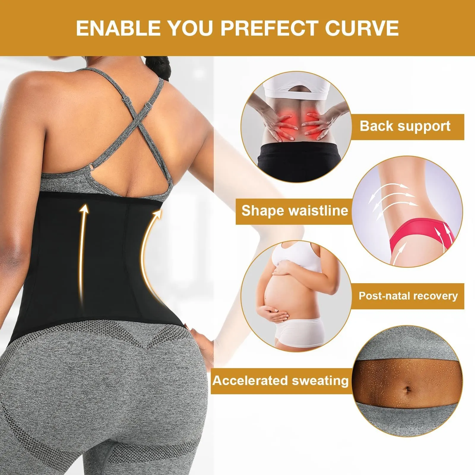 Hourglass body waist trainer sales
