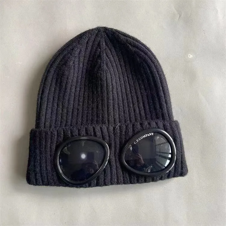 Luxury CP Cappello a maglia BEANI BEanie Cap Autunno e inverno Cold Cold Hen's Trendy Street Hip Hop Hop Cappello Casualizza Cappello Casualizza