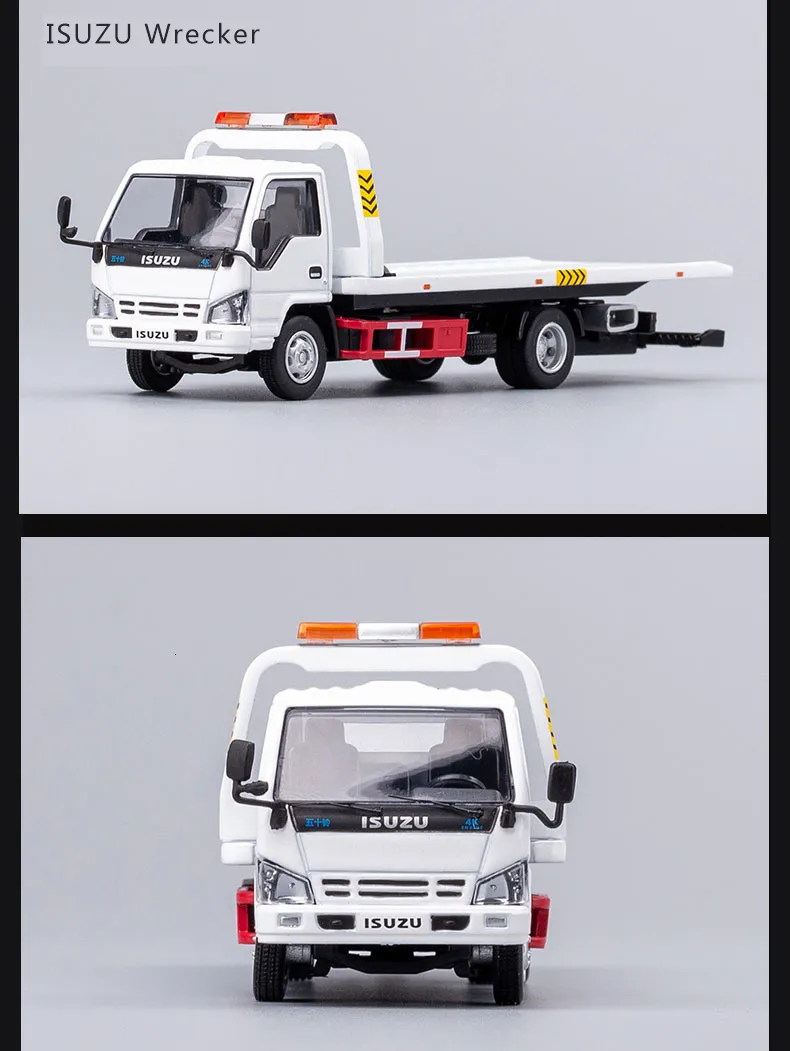 Diecast Model GCD 1 64 Isuzu Series Reward Flatbed Tow Truck
