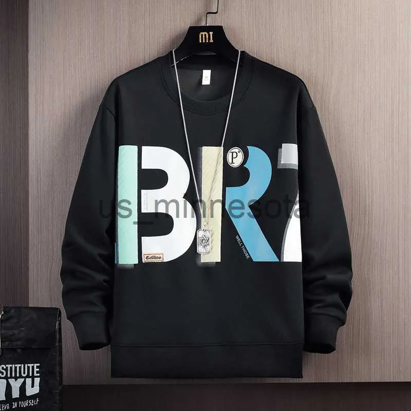 Mens Hoodies 2024 Fall Spring Loose Hip Hop Punk Pullover Hooded Sweatshirts for Men Oversized Casual Fashion Streetwear Black 5X J0818