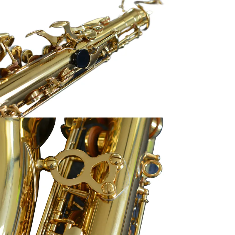 Kopiera Tyskland JK Keilwerth ST90 Gold Lacquer Alto Saxophone EB Wind Brass Instrument Sax Alto Western Instruments Sax