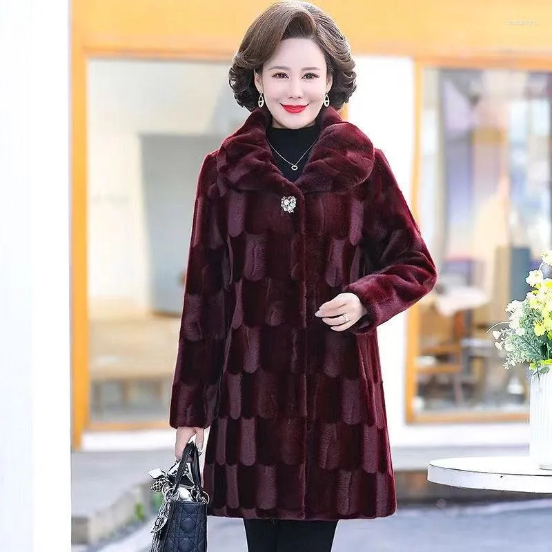 Mother faux fur jacket top