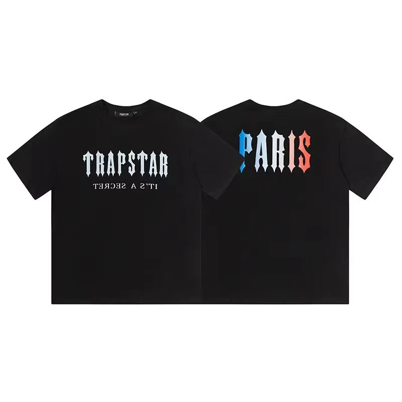 Trapstar Mens T Shirts designers Men's and women's T-shirts Fashion Street tide Letter printing Cotton shirts polo Sports trapstar tees T-shirts
