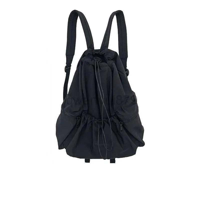 Designer Bag Backpack Style 2023 NY NYLON KVINNSBAG YOUTH DRAWSTRING MID RANSIT KOREAN PRESALE AGALDBACKBACKPACKQWERTYUI879