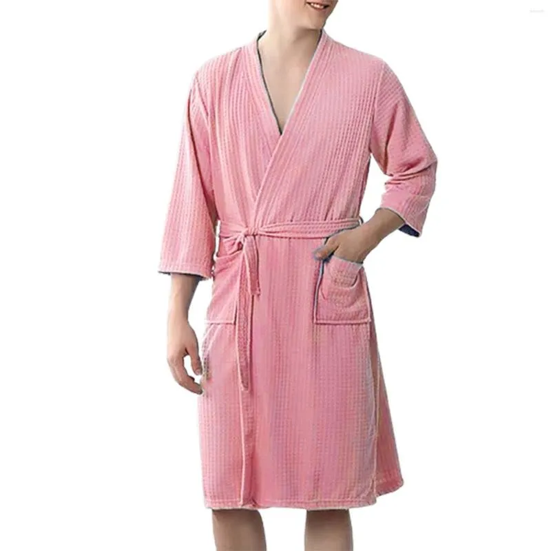 Herren -Nachtwäsche Bademantel Weiche und verschwitzte Heimpyjama -Herren -Pyjama -Hosen