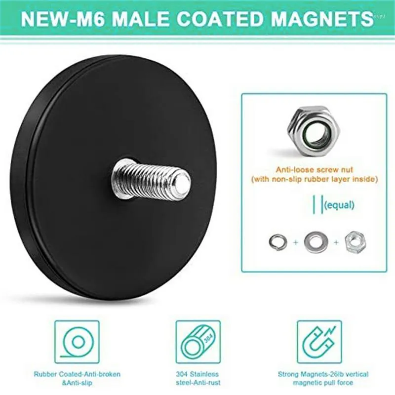 Beleuchtungssystem Neodym Magnet Gummi Mit Basis Mit Beschichtung Starker  Montagemagnet Bolzen Für Lichtstangenspiegel Von 19,18 €