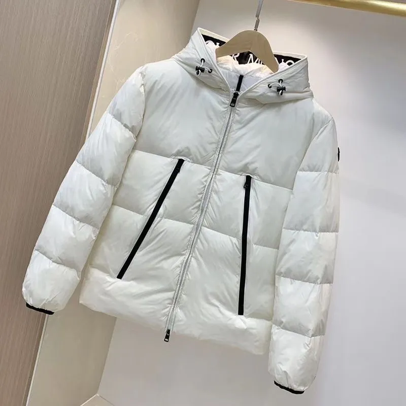 Monclair marcas jaqueta de designer original para baixo jaqueta marca casaco masculino moda feminina jaqueta com capuz bordado outerwear topo