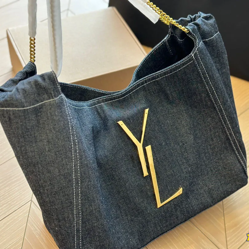 Designerskie torby luksusowa torba na torbę duża pojemność dla kobiet torebka moda torba na ramię denimowa torba crossbody butikowa torba wykwintna dopasowanie kolorów Dobry
