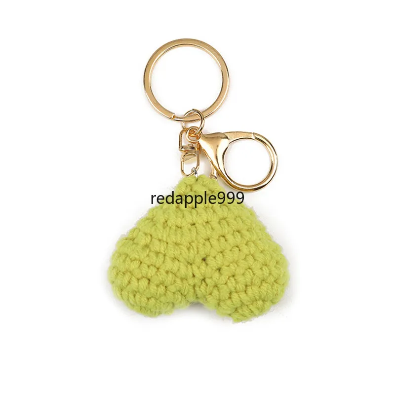 Risparmia alla grande su Tortale Del Cuore Fai Da Te Nuovo Portachiavi Per  Il Cuore Del Cuore Del Cuore D'amore All'uncinetto Di Moda Intrecciata Per 