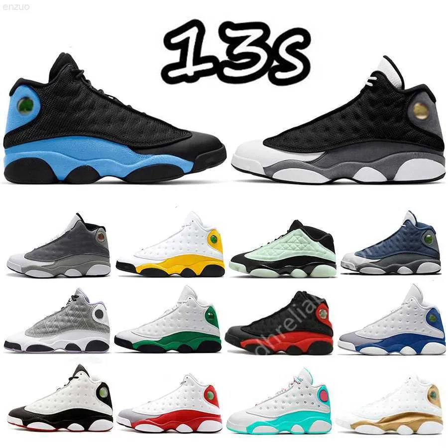 13 13S Heren Basketbalschoenen Sneakers Black Flint University Singles Day Frans Dark Powder Blue Blauwe Blauwe Starfish Chicago Island Hyper Royal DMP Dames sporttrainers