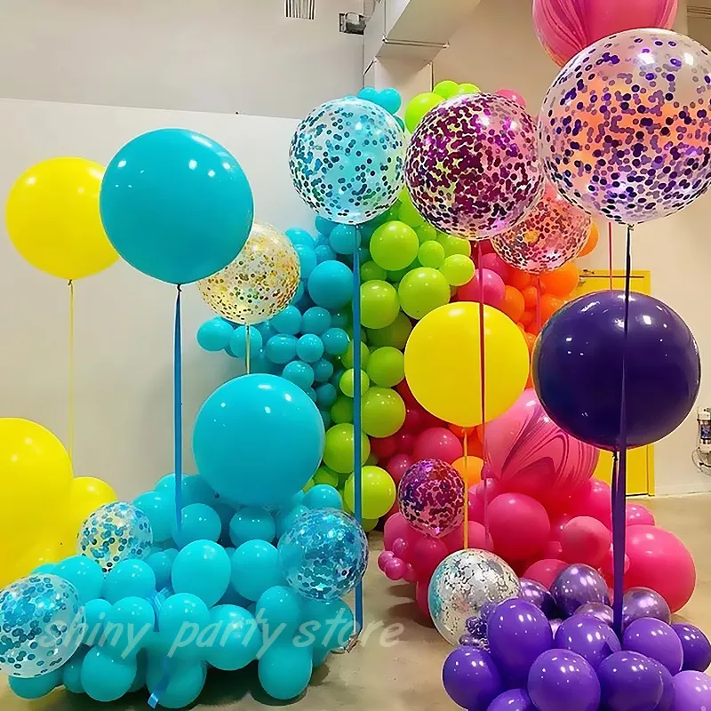 Andra evenemangsfest levererar godis färg jätte matt ballong 536 tum latex helium ballonger födelsedag bröllop dekoration julår halloween dekor 230818