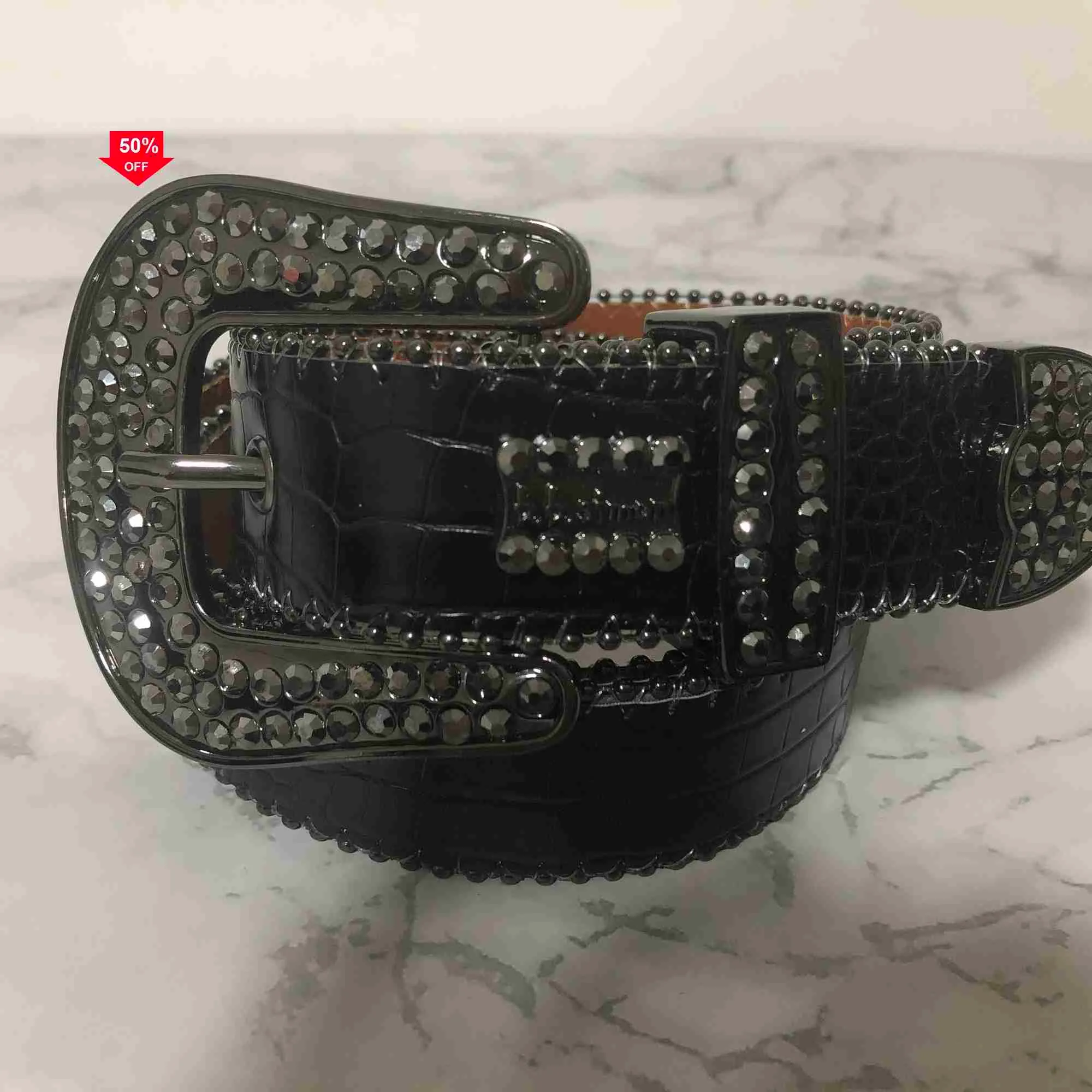 1belts projektant marki pasek BB Simon Mens dla kobiet błyszczący diament czarny na niebiesko białym multololour z Bling Rhinestones jako prezentd