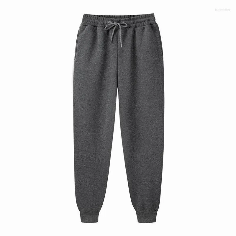 Herenbroek herfst winter mannen vrouwen fleece joggingbroek gebreide tracksuit jogger tactische man mannelijke joggingbroer Harajuku sportkleding 2023