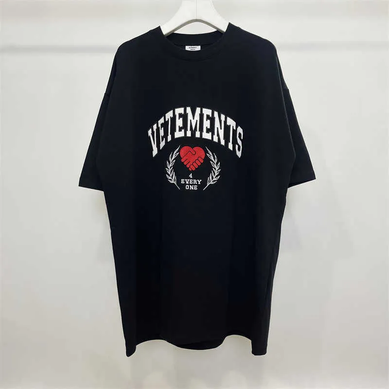 【関税込み】VETEMENTS VTM' T-SHIRT DHgate.com:Vetements VTM Oversized O-Neck Short-Sleeve