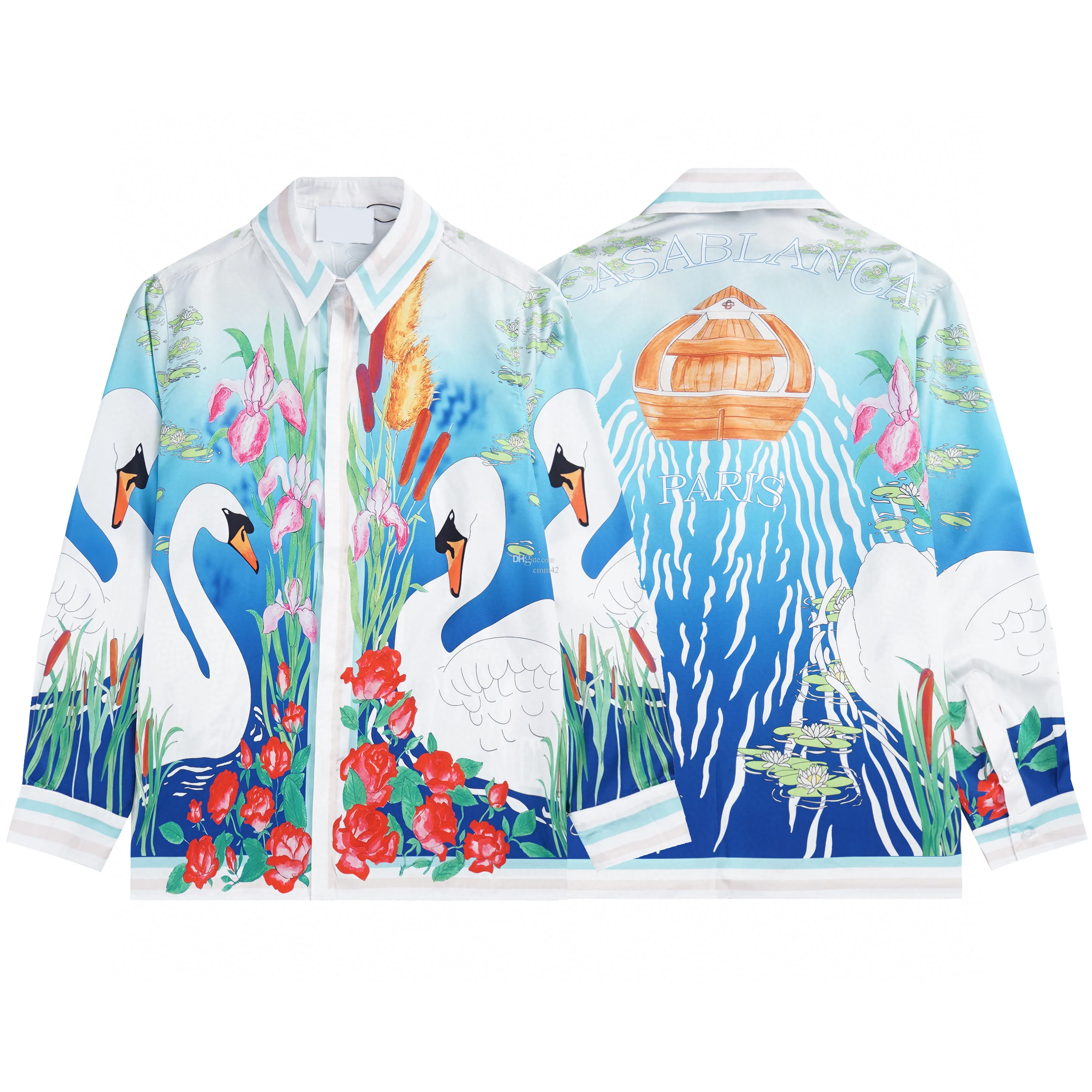 Herren Plus Tees Polos T-Shirts Hemden Rundhalsausschnitt, bestickte und bedruckte Sommerkleidung im Polar-Stil mit Straße, reine Baumwolle vgr