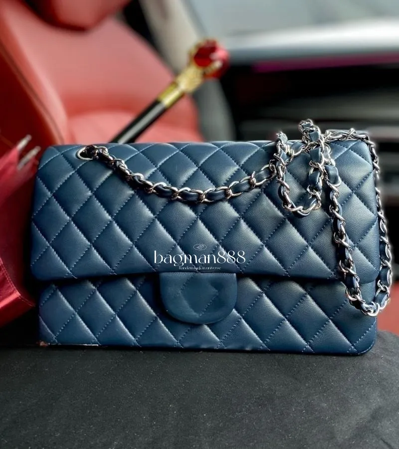Navy designer sales crossbody bag