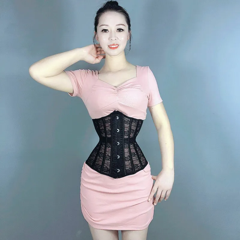 Sexy Gothic Lace Corset Waist And Stomach Shapewear For Women Curve  Shaping, Slimming Waisted Belt, Underbust Modeling Strap, Black And White  Bustier 230818 From Zhengrui03, $19.01