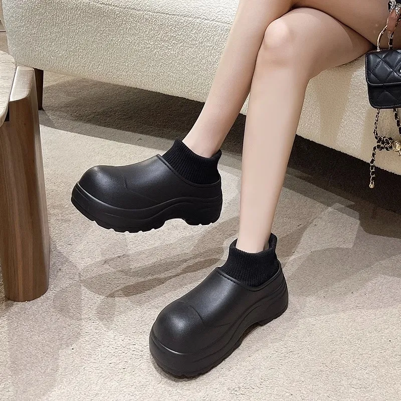 Free Shipping Waterproof New Product Snow Boots Designer Black Pink Women Winter Warm Plush Ankle Booties Non Slip Cotton Padded Outdoor Shoes